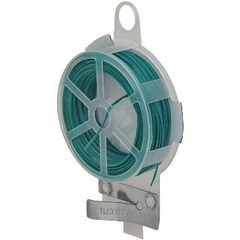 Проволока подвязочная плоская п/э оплетка 1ммх50м на катушке Don-Gazon 126-0050