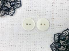 Пуговицы, d 2,1 см, айвори