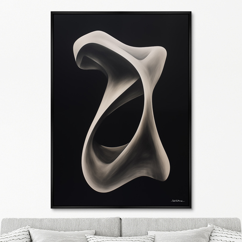 ArtNoMore - Репродукция картины на холсте Streamlined shapes, No 1, 2024г.
