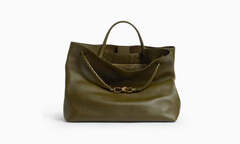 Сумка Bottega Veneta Large Andiamo "Olive Oil"