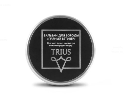 Бальзам для бороды «Пряный ветивер» 50ml TRIUS