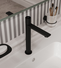 Смеситель для раковины Allen Brau Liberty 5.33002-31 черный матовый