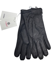 Перчатки. Женские. Материал верха: Кожа оленя. Подклад: Трикотаж-шерсть. Наружний шов. Ручная работа. 5 шт в упаковке.