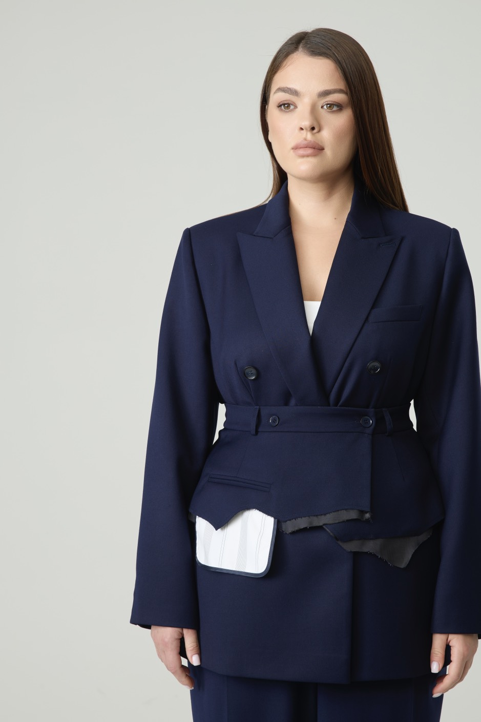 Пояс-баска, темно-синий