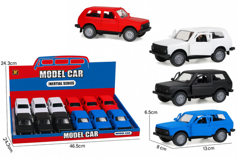 Машина Пластик Нива в уп 12шт. Цена за шт.