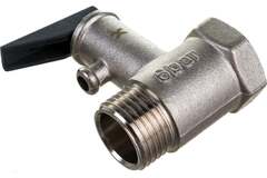 Клапан предохранительный IVANCI с флажковой ручкой 1/2