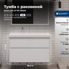 Aquanet 365907 Тумба с раковиной Nova Lite 2.0 100 L 2 ящ. цв. белый глянец (365907)