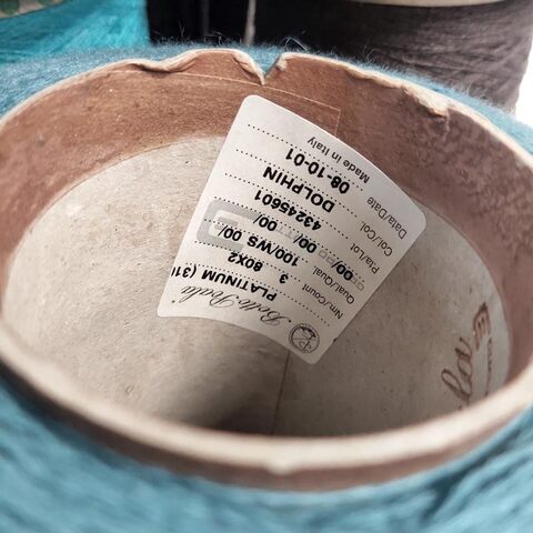 Кашемир 100% Botto Poala PLATINUM 1300 темная бирюза