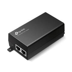PoE-адаптер TP-LINK TL-PoE160S Гигабитный инжектор PoE, поддержка стандарта 802.3af/at, 2 гигабитных порта Ethernet, 1 выходной порт PoE, настенная/настольная установка, Plug andPlay.(073084)