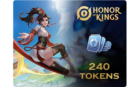 Игровая валюта Honor of Kings 240 Tokens [Цифровая версия] (для ПК, цифровой код доступа)