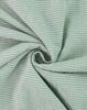 Вареный хлопок 110 гр/м2, ш. 240 см, зелёный/белый полоска