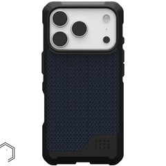 Чехол Uag Metropolis LT Case для iPhone 17 Pro, Синий | Kevlar Mallard