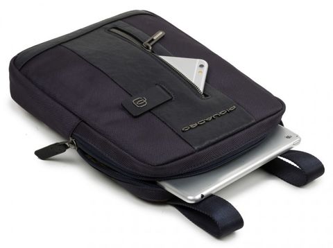 Сумка Piquadro Brief, чёрный, кожа натуральная/ткань (CA1816BR/N)