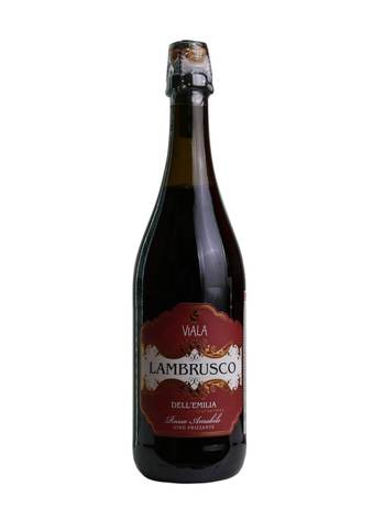 Вино Viala Lambrusco rosso 8%
