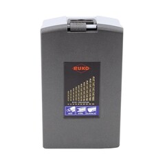 Набор сверл по металлу 1-13мм 25шт DIN338 HSSE-Co5 130° (пл. кейс) Ruko 215215RO