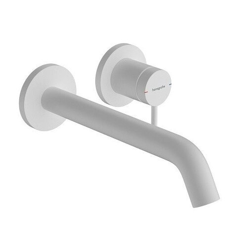 Hansgrohe 73351700 Tecturis S Смеситель для раковины, однорычажный, настенный, с изливом 22,5 см, мб