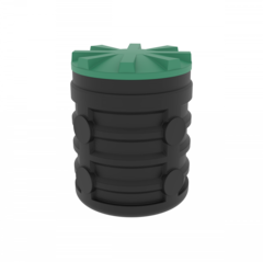 Цельнолитой колодец дренажный Мультпласт 1 м(770x770x970см;26кг;) - арт.552062