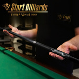 Кий Startbilliards Пул Карбон серый 2РС 145 см. фото №4
