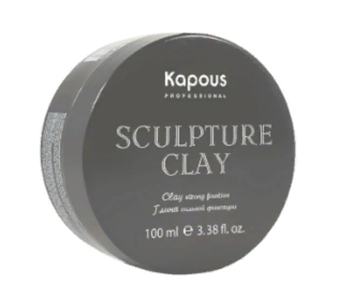 Sculpture Clay Глина для укладки волос нормальной фиксации 100 мл (Kapous)