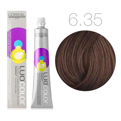 L'Oreal Professionnel Luo Color 6.35 (Темный блондин золотисто-красный) - Краска для волос