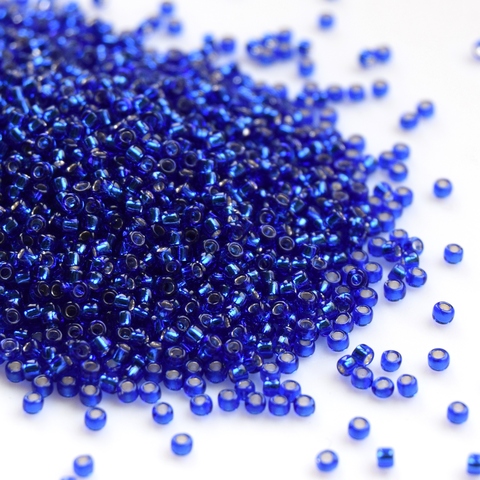 Бисер Тохо круглый 11/0 0028 ярко-синий/Toho round