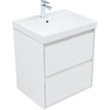 Aquanet 336367 Тумба Милан 60 цв. белый глянец (336367)