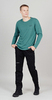Футболка Nordski Move Alpine Green с длинным рукавом