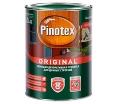Пропитка декоративная кроющая с добавлением воска база под колеровку BW 2,7л Pinotex Original