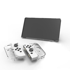 Защитный набор 7 в 1 с чехлом для Joy-Con для Nintendo Switch (OLED модель)