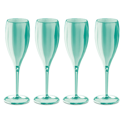 Набор бокалов для шампанского 4 шт Superglas CHEERS NO. 1, 100 мл, мятный, фото 1