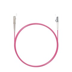 Патч Корд Оптоволоконный SC/UPC-LC/UPC MM OM4 50/125 Simplex 3.0мм 1 м