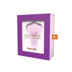 Нежно-розовая вибровкладка в трусики Temptation APP - 