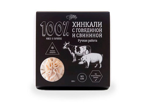 Хинкали "Садахар" с говядиной и свининой, 320г