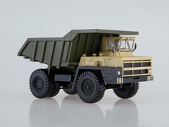 BELAZ-7522 Dump truck late beige-khaki 1:43 Dealer models BELAZ