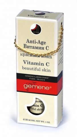 Gemene Anti-Age тоник Витамин С (помпа) 30мл