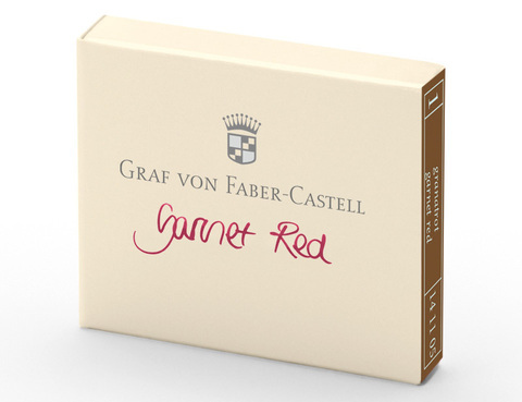 Картриджи с чернилами Graf von Faber-Castell Garnet Red (141105)