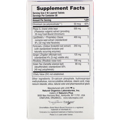Nature's Plus, Ultra Fat Busters Жиросжигатель 60таблеток