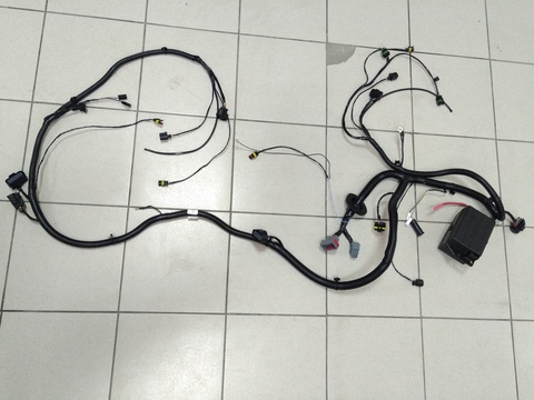 Жгут проводов УАЗ 3163 моторного отсека с блоком предохранителей