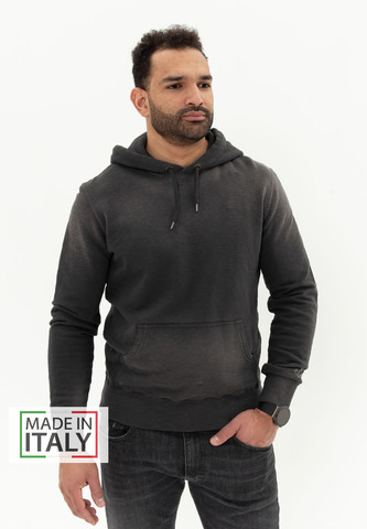 Худи Bowery NYC однотонное Spray Pirate Black