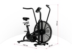 Велотренажер UnixFit Techno AirBike AB1100PRO