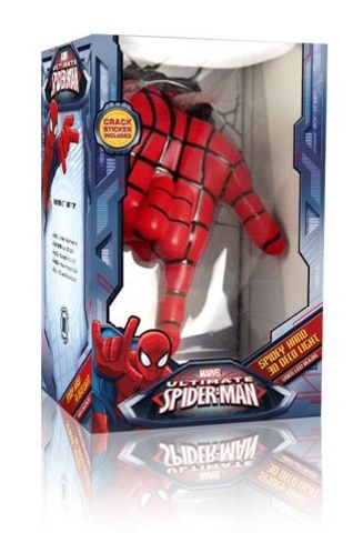 Мстители 3D светильник Человек паук рука
