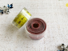 Сантиметровая лента двухсторонняя в футляре, (мультиколор) длина 1,5 м