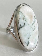 Агат  (кольцо из серебра)