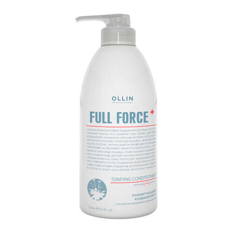 OLLIN Full Force Tonifying Conditioner - Тонизирующий кондиционер с экстрактом пурпурного женьшеня