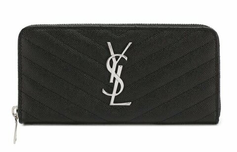 Кожаный кошелек Saint Laurent Monogram