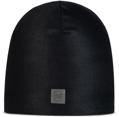 Картинка шапка Buff Hat Thermonet Solid Black - 1