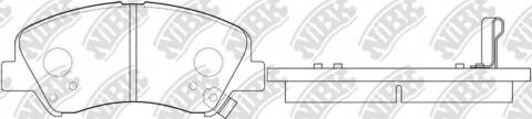 Колодки NiBK PN0537S