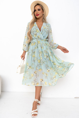 Платье Мила (мята/желтый) Р11-1207/4 Nikol