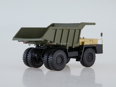 BELAZ-7522 Dump truck late beige-khaki 1:43 Dealer models BELAZ