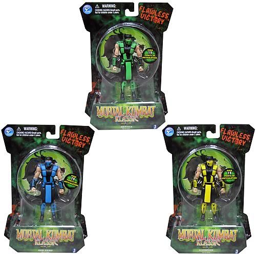 Mortal kombat 4 inch action figures discount
